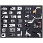 NUZAMAS [Updated] 32pcs Professional Sewing Machine Presser Feet Set, Multifunction Domestic Presser Foot Space Parts Accessories for Brother, Babylock, Singer, Janome, Kenmore, Box Packed