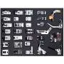NUZAMAS [Updated] 32pcs Professional Sewing Machine Presser Feet Set, Multifunction Domestic Presser Foot Space Parts Accessories for Brother, Babylock, Singer, Janome, Kenmore, Box Packed