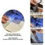 Nose Bridge Strip Fabric Wrapped Copper Wire, Washable Sewable (White, 5 Yards) - No Plastic