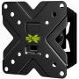 USX MOUNT TV Wall Mount Monitor Mount Bracket with Adjustable Tilt Swivel for 10inch to 26inch LED LCD OLED TVs and Monitors - VESA Size Up to 100x100mm and Weight Capacity Up to 22lbs-XMS002