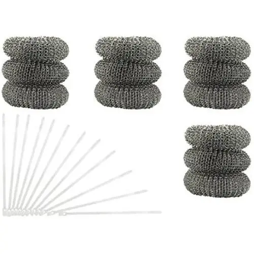 12 Pack of Washing Machine Lint Traps. Comes with 12 Ties. Attach to Your Washer Sink Hose and Allow the Metal Mesh Trap to Filter the Laundry Water. Stainless Steel and Rust Proof. 12 Pack of Washing Machine Lint Traps. Comes with 12 Ties. Attach to Your Washer Sink Hose and Allow the Metal Mesh Trap to Filter the Laundry Water. Stainless Steel and Rust Proof.