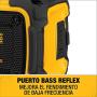 DEWALT 20V MAX Bluetooth Speaker for Jobsite, Tool Only (DCR010)