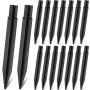 8.26 Inch Plastic Ground Spikes Stakes Solar Lights Spikes Replacement ABS Lights Stakes for Christmas Garden Lights (16 Pieces)