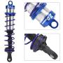 Tbest RC Car Shock Damper, 4pcs Metal Oil Pressure Adjustable Front Shock Damper Rear Shock Damper for 1/8 RC Car