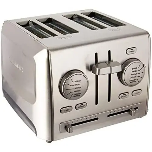Cuisinart CPT-640 4-Slice Metal Toaster, Stainless Steel Cuisinart CPT-640 4-Slice Metal Toaster, Stainless Steel