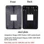 Aimeixin AM4 Bracket,Desktop Computer AMD AM4 Motherboard CPU Heatsink Bracket, Steel Back Plate Bracket for AM4s HeatSink Cooling Fan Mounting (Blue)