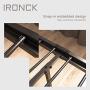 IRONCK Full Size Bed Frame with Headboard, Metal Bed Frame Full Size with 16 Heavy Duty Steel Slats and 10 Legs, More Stronger, Noise-Free, No Box Spring Needed