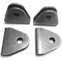 Double Shear Tabs/Limit Strap weld on tabs 1/2'' Hole (4)