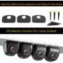 NATIKA Backup/Front View Camera,IP69K Waterproof Great Night Vision HD and Super Wide Angle Metal OEM Style Reverse Rear View Backup Camera for Cars Pickup Trucks SUVs RVs Vans (Black)