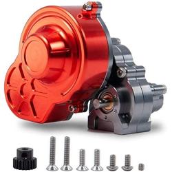 Metal Reverse Transmission Gearbox for Axial SCX10 90027 SCX10 II 90046 Wraith 1/10 RC Crawler Ca Upgrade Parts