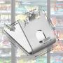 HK Freezer Shelf Clip, Fridge Cooler Shelf Support, Replacement Shelf Square Buckles Clips, Stainless Steel Hooks Shelf Clip for Refrigerator (10 Pcs) HK Freezer Shelf Clip, Fridge Cooler Shelf Support, Replacement Shelf Square Buckles Clips, Stainless Steel Hooks Shelf Clip for Refrigerator (10 Pcs)