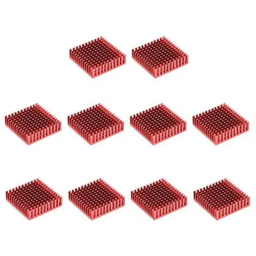 uxcell Electronic Radiators Heatsink for Stepper Motor,3D Printer 40x40x11mm Red 10pcs uxcell Electronic Radiators Heatsink for Stepper Motor,3D Printer 40x40x11mm Red 10pcs