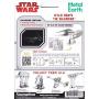 Fascinations Metal Earth Star Wars The Last Jedi Kylo Rens TIE Silencer 3D Metal Model Kit