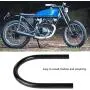 Suuonee Mounting Bracket, Motorcycle Metal Rear Seat Frame Loop Hoop Bracket DIY Accessory, Black (175mm Straight) Suuonee Mounting Bracket, Motorcycle Metal Rear Seat Frame Loop Hoop Bracket DIY Accessory, Black (175mm Straight)