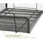Mind Reader DSTACK4-BLK Stackable Letter, Tray Mesh Desk, Magazine Storage, Desktop File, Document Organization Holder, Black 4 Piece, 4 Count