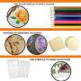 Wood Burning Kit, PETUOL 110PCS Wood Burning Tool with Adjustable Temperature 200~420°C, Professional Pyrography Pen for Embossing/Carving/Soldering