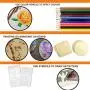 Wood Burning Kit, PETUOL 110PCS Wood Burning Tool with Adjustable Temperature 200~420°C, Professional Pyrography Pen for Embossing/Carving/Soldering