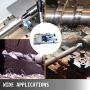 BestEquip Metal Lathe 7'' x 14'',Mini Metal Lathe 0-2250 RPM Variable Speed,Mini Lathe with 4'' 3-jaw Chuck,Bench Top Metal Lathe, Benchtop Lathe, for Various Types of Metal Turning