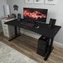 RESPAWN 63'' Table Mouse Pad, Gaming Computer Desk, in Black (RSP-1063-BLK)
