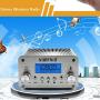 FM Transmitter, 15W FM Radio Transmitter,Fm Transmitter for Church,76~108MHz Wireless Broadcast FM Transmitter with PC Control, Intelligent Broadcast Metal Shell with Antenna for Drive-in Church