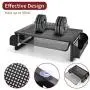 Simple Trending Metal Monitor Riser Stand and Computer Desk Organizer with Drawer, Black Simple Trending Metal Monitor Riser Stand and Computer Desk Organizer with Drawer, Black