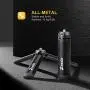 Zeadio Metal Mini Tripod, Desktop Tabletop Stand Compact Tripod for Smooth 4, Osmo Mobile, Vimble 2, Gimbal Handle Grip Stabilizer and All Cameras Zeadio Metal Mini Tripod, Desktop Tabletop Stand Compact Tripod for Smooth 4, Osmo Mobile, Vimble 2, Gimbal Handle Grip Stabilizer and All Cameras