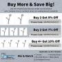 All Metal Hand Held Shower Head with Hose and Holder, Brushed Nickel | 2.5 GPM Rainfall Flow with Removable Restrictor | 4'' Handheld Showerhead, 72 Inch Long Flexible Hose, Adjustable Bracket