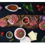 Gvode Food Meat Grinder Attachment for KitchenAid Stand Mixers Included 2 Sausage Stuffers & 4 grinding plates