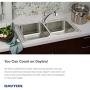 Elkay D117193 Dayton Single Bowl Drop-in Stainless Steel Bar Sink