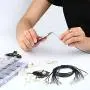 Yblntek 3143Pcs Jewelry Findings Jewelry Making Starter Kit with Open Jump Rings, Lobster Clasps, Jewelry Pliers, Black Waxed Necklace Cord for Jewelry Making Supplies and Necklace Repair Yblntek 3143Pcs Jewelry Findings Jewelry Making Starter Kit with Open Jump Rings, Lobster Clasps, Jewelry Pliers, Black Waxed Necklace Cord for Jewelry Making Supplies and Necklace Repair
