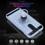 YmhxcY Compatible for LG Stylo 5 / LG Stylo 5 Plus/LG Stylo 5V / LG Stylo 5X Case,360 Degree Rotating Ring & Bracket Dual Layer Shock Bumper Cover for LG Stylo 5-ZH Metal Slate