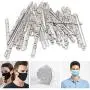 Nose Bridge for Mask Nose Strip for Masks Accessories DIY Masks Nose Clips Mask Wire DIY Making Accessories for Sewing Crafts 200 Pcs