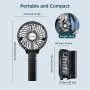 Mini Handheld Fan, EasyAcc Personal Cooling Fan Lifetime Warranty 2600mAh Battery Fan 3-15 Working Hours USB Rechargeable Desk Fan Small Folding Portable Table Fan for Travel Office Room Household Mini Handheld Fan, EasyAcc Personal Cooling Fan Lifetime Warranty 2600mAh Battery Fan 3-15 Working Hours USB Rechargeable Desk Fan Small Folding Portable Table Fan for Travel Office Room Household