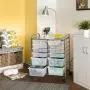 Honey-Can-Do Rolling Storage Cart and Organizer with 12 Plastic Drawers Honey-Can-Do Rolling Storage Cart and Organizer with 12 Plastic Drawers