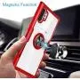 Galaxy Note 10+ Plus/Pro/5G Case,WATACHE Crystal Clear Carbon Fiber Design Armor Protective Case with 360 Degree Rotation Finger Ring Grip Holder Kickstand for Galaxy Note 10+/Plus,Red Galaxy Note 10+ Plus/Pro/5G Case,WATACHE Crystal Clear Carbon Fiber Design Armor Protective Case with 360 Degree Rotation Finger Ring Grip Holder Kickstand for Galaxy Note 10+/Plus,Red
