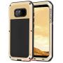 Galaxy S8 Case, Seacosmo Full Body Military Rugged Heavy Duty Shockproof Dual Layer Bumper Case Cover for Samsung Galaxy S8 (Without Screen Protector), Gold