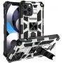 Saputu Compatible with iPhone 12 Pro Max Case, | Military Grade | Invisible Built-in Kickstand and Metal Plate, Anti-Scratch Shockproof Bumper Drop Tested Protective Cover (Gray) Saputu Compatible with iPhone 12 Pro Max Case, | Military Grade | Invisible Built-in Kickstand and Metal Plate, Anti-Scratch Shockproof Bumper Drop Tested Protective Cover (Gray)
