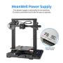 Official Creality Ender 3 V2 Upgraded 3D Printer with Silent Motherboard Meanwell Power Supply Carborundum Glass Platform and Resume Printing 220x220x250mm