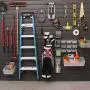Proslat 88105 Heavy Duty PVC Slatwall Garage Organizer, 8-Feet by 4-Feet Section, Charcoal Proslat 88105 Heavy Duty PVC Slatwall Garage Organizer, 8-Feet by 4-Feet Section, Charcoal
