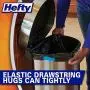 Hefty Gripper Tall White Trash Bags, Unscented, 13 Gallon, 80 Count Hefty Gripper Tall White Trash Bags, Unscented, 13 Gallon, 80 Count