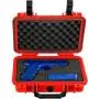 Eylar Tactical Hard Gun Case Water & Shock Proof with Foam TSA Approved 11.6 Inch 8.3 Inch 3.8 Inch (Red) Eylar Tactical Hard Gun Case Water & Shock Proof with Foam TSA Approved 11.6 Inch 8.3 Inch 3.8 Inch (Red)