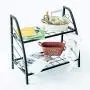 C-Hopetree Metal Plant Stand - Indoor Outdoor Pot Rack-2 Shelf C-Hopetree Metal Plant Stand - Indoor Outdoor Pot Rack-2 Shelf