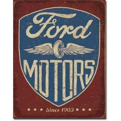 Tin Sign Retro Ford Motorcycle Parts Garage Depot Bar Club People Cave Vintage Metal Sign Wall Decoration 8x12 Inches