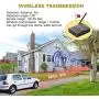 1/2 Mile Hosmart Rechargable Driveway Alarm Wireless Sensor System & Driveway Sensor Alert System Weatherproof Security Outdoor Motion Sensor & Detector 1/2 Mile Hosmart Rechargable Driveway Alarm Wireless Sensor System & Driveway Sensor Alert System Weatherproof Security Outdoor Motion Sensor & Detector