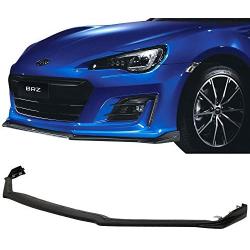 Front Bumper Lip Compatible With 2017-2020 SUBARU BRZ, STI Style PU Black Front Lip Spoiler Splitter by IKON MOTORSPORTS