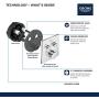Grohe 29141000 Grohtherm SmartControl Thermostatic Trim, Starlight Chrome