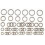 60Pcs Multi-Purpose Metal O Ring Non-Welded Rounde Ring for Macrame, Camping Belt, Dog Leashes, Hardware, Bags and More Craft Project - 13mm, 16mm,19mm, 26mm, 32mm