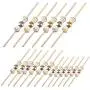 PH PandaHall 300pcs 3 Size Chandelier Connectors Clips Pins Lamp Metal Hanger Pins Connectors Chlips Bowtie Pins for Fastening Crystals Parts Chandelier Replacements, Platinum & Golden PH PandaHall 300pcs 3 Size Chandelier Connectors Clips Pins Lamp Metal Hanger Pins Connectors Chlips Bowtie Pins for Fastening Crystals Parts Chandelier Replacements, Platinum & Golden