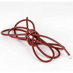 Chiloskit 2Pcs 71“ 5mm Leather Belt for Vintage Treadle Parts Peddling Singer Sewing Machine