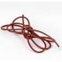 Chiloskit 2Pcs 71“ 5mm Leather Belt for Vintage Treadle Parts Peddling Singer Sewing Machine